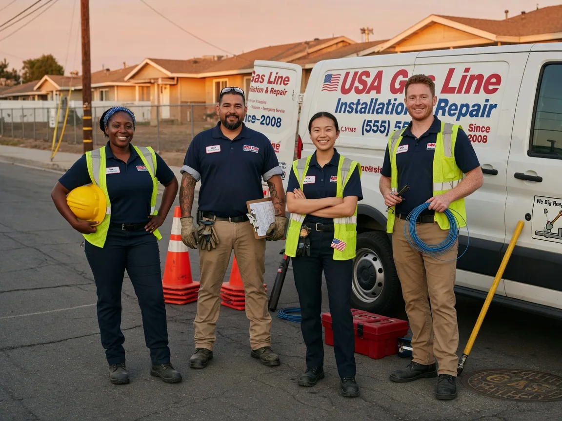 Gas Line Installation company in Fountain, MI